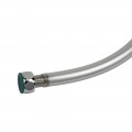 Шланг для душа 1/2 "PVC 3-х шаровий з підшипником сріблястий 150см AQUATICA XB-0173 (9791611) - Фото 3