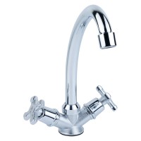 Змішувач для кухні QN 1/2" економ на шпильці AQUATICA (QN-2B158C)