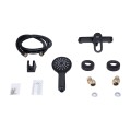 Змішувач для душу Lidz Latwa 010 (з душовим гарнітуром) (k40) LDLAT010BLA45421 Black - Фото 4