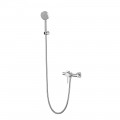 Змішувач для душу Lidz Aria 010 (з душовим гарнітуром) (k35) LDARI010NKS43361 Nickel - Фото 2