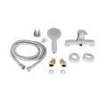 Змішувач для душу Lidz Latwa 010 (з душовим гарнітуром) (k40) LDLAT010CRM45416 Chrome - Фото 4