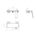 Смеситель для душа Qtap Slavonice QTSLA266CRM45907 Chrome - Фото 1