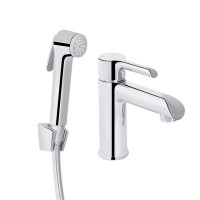 Смеситель для раковины Qtap Grand (с гигиеническим душем) QTGRA272CRM45670 Chrome