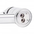 Смеситель для раковины локтевой Lidz Watt 002M с поворотным изливом (k40) LDWAT002MCRM34861 Chrome - Фото 3