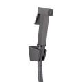 Змішувач для раковини Qtap Gemini (з гігієнічним душем) QTGEM272GMB45692 Gunmetal Black PVD - Фото 3