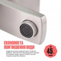 Смеситель для раковины Lidz Kubis 001F (k35) LDKUB001FNKS28534 Nickel - Фото 3