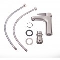 Смеситель для раковины Lidz Vida 001F (k35) LDVID001FNKS34954 Nickel - Фото 5