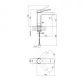 Змішувач для раковини Qtap Slavonice QTSLV1042103C Chrome - Фото 1