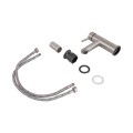 Смеситель для раковины Lidz Aria 001F (k35) LDARI001FNKS34937 Nickel - Фото 3
