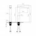 Смеситель для раковины Qtap Slavonice высокий QTSLV10H42103C Chrome - Фото 1