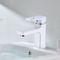 Смеситель для раковины Lidz Wawel 001 (k35) LDWAW001WHI45397 White - Фото 4