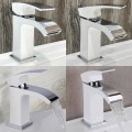 Змішувач для раковини Qtap Swan Cascada QTSWA270CRW45568 Chrome/White - Фото 6