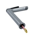 Смеситель для раковины Qtap Slavonice высокий QTSLA269GMB45925 Gunmetal Black PVD - Фото 2