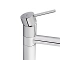 Змішувач для раковини Qtap Spring з поворотним виливом високий QTSPRCRM001XL Chrome - Фото 3