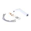 Змішувач для раковини Qtap Gemini високий QTGEM269CRW45679 Chrome/White - Фото 3