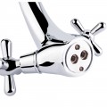 Змішувач для раковини Lidz Dominox 161 двохвентильний LDDOM161CRM35532 Chrome - Фото 2