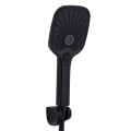 Змішувач для ванни Qtap Gemini (з душовим гарнітуром) QTGEM259BLM45682 Black Matt - Фото 3