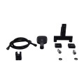Змішувач для ванни Qtap Gemini (з душовим гарнітуром) QTGEM259BLM45682 Black Matt - Фото 6