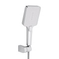 Змішувач для ванни Qtap Swan Cascada з поворотним виливом (з душовим гарнітуром) QTSWA260CRW45569 Chrome/White - Фото 4