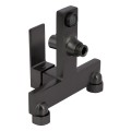 Змішувач для ванни Qtap Gemini (з душовим гарнітуром) QTGEM259GMB45684 Gunmetal Black PVD - Фото 5