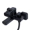 Змішувач для ванни Lidz Wawel 006 (з душовим гарнітуром) (k35) LDWAW006BLA45393 Black - Фото 4