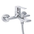 Змішувач для ванни Qtap Taurus (з душовим гарнітуром) QTTAU259CRM45661 Chrome - Фото 2