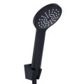 Смеситель для ванны Lidz Latwa 005 с поворотным изливом (c душевым гарнитуром) (k35) LDLAT005BLA45420 Black - Фото 3