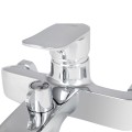 Змішувач для ванни Lidz Wieza 006 (з душовим гарнітуром) (k35) LDWIE006CRM45410 Chrome - Фото 3