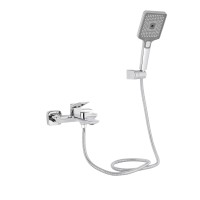 Змішувач для ванни Qtap Presto (з душовим гарнітуром) QTPRE259CRM45574 Chrome