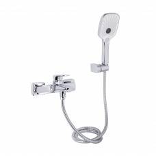 Змішувач для ванни Qtap Tern (c душевым гарнитуром) QTTER259CRM47586 Chrome