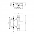 Змішувач для ванни Qtap Inspai-Therm термостатичний QTINSCRMT300800 Chrome - Фото 1