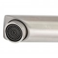 Смеситель для ванны Lidz Aria 006 с поворотным изливом (c душевым гарнитуром) (k35) LDARI006NKS34940 Nickel - Фото 4