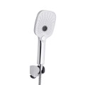 Змішувач для ванни Qtap Gemini (з душовим гарнітуром) QTGEM259CRW45683 Chrome/White - Фото 3