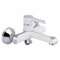 Змішувач для ванни Qtap Grand (з душовим гарнітуром) QTGRAWCR006 Chrome/White - Фото 2
