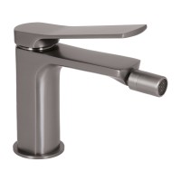 Змішувач для біде Qtap Slavonice QTSLA255GMB45923 Gunmetal Black PVD