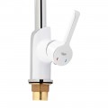 Змішувач для кухні Qtap Grand QTGRAWCR007F Chrome/White - Фото 4