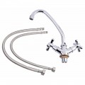 Змішувач для кухні Lidz Dominox 271F двохвентильний LDDOM271FCRM35535 Chrome - Фото 5