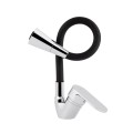 Змішувач для кухні Lidz Tani 008F3 з гнучким виливом (k40) LDTAN008F3BCR39484 Chrome/Black - Фото 2