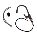 Змішувач для кухні Qtap Vlasta New з висувним виливом QTVLA344GMB45647 Gunmetal Black PVD - Фото 4