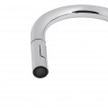 Змішувач для кухні Qtap Lenicka з висувним виливом QTLEN9138103UC Chrome - Фото 3