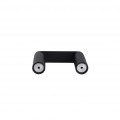 Склянка з тримачем Qtap Scorpio настінна QTSTK6102103B Black (Sklenka) - Фото 2