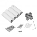 Полотенцесушитель электрический Qtap Evia (WHI) 11112R - Фото 4