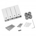 Полотенцесушитель электрический Qtap Evia (WHI) 11113S - Фото 4
