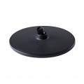 Лійка для верхнього душу Qtap Hlavova 230 мм округла QTHLAVA228O1ZBB Black Matt - Фото 2
