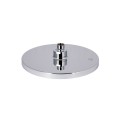 Лійка для верхнього душу Qtap Hlavova D 230 мм округла QTHLA107CRM45787 Chrome/White - Фото 2