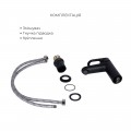 Комплект змішувачів для ванної кімнати Lidz Latwa 001Black+Lidz Latwa 006Black+Lidz Latwa 005Black+Lidz Latwa 010Black+Lidz Latwa 1030Black - Фото 3