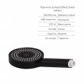 Комплект Qtap Slavonice Black Matt: Смеситель QTSLA259BLM45918 + Шланг QTHADPVCSQ160B + Лейка QTRUC125BLM45951 - Фото 4