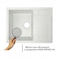 Кухонна мийка Lidz 650x500/200 STO-10 (LIDZSTO10650500200) - Фото 2