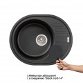 Кухонная мойка Lidz 620x500/200 BLM-14 (LIDZBLM14620500200) - Фото 2