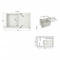 Кухонна мийка Lidz 790x495/230 STO-10 (LIDZМSTO10790495230) - Фото 1